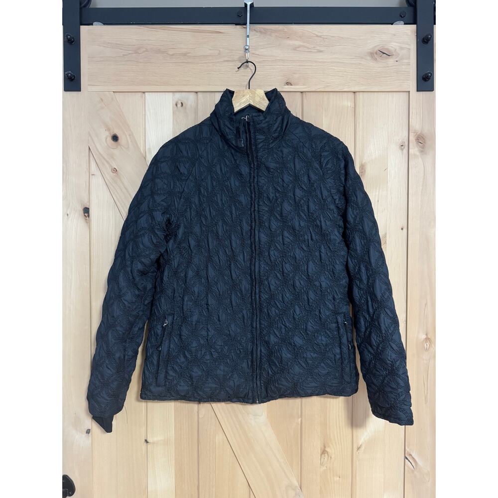 Horny Toad | Women's Black Quilted Puffer Winter Jacket | Size Large